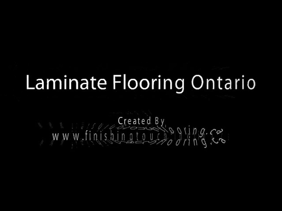 Laminate Flooring and Hardwood Ontario