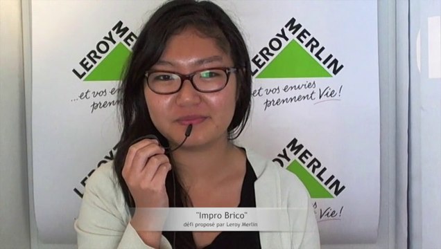 Impro Brico - Wizbiiprotour GEM 2014 - Elodie