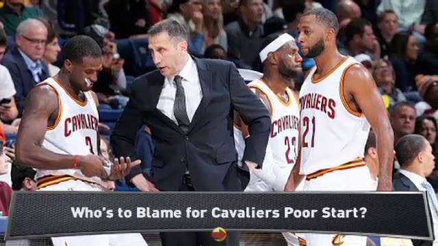 Blame LeBron, Blatt for Cavs Poor Start?