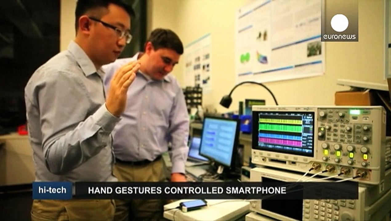 Ein Wink mit der Hand genügt: Gestenerkennung fürs Smartphone