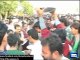 PAT Workers Jump Over Food After Tahir Ul Qadri's Speech In Bakhar