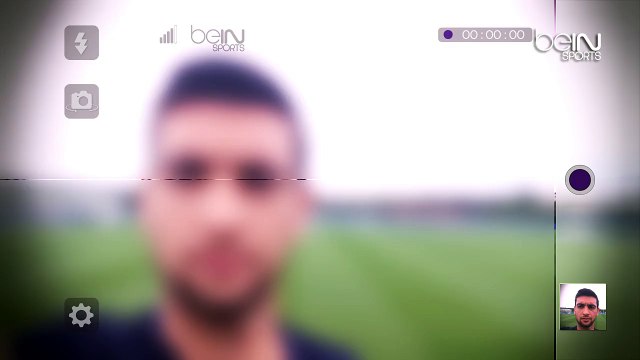 Le selfie de Javier Pastore pour les abonnés de beIN SPORTS