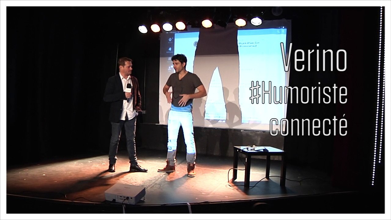 La tweet interview de Vérino, humoriste connecté