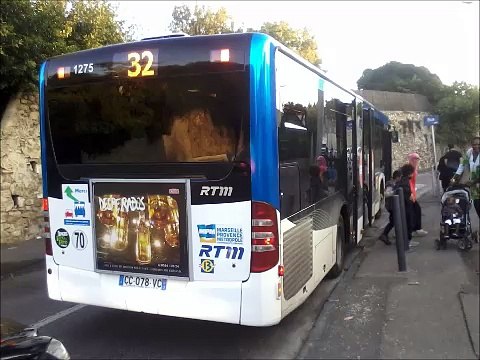[Sound] Bus Mercedes-Benz Citaro Facelift n°1275 de la RTM - Marseille sur la ligne 32