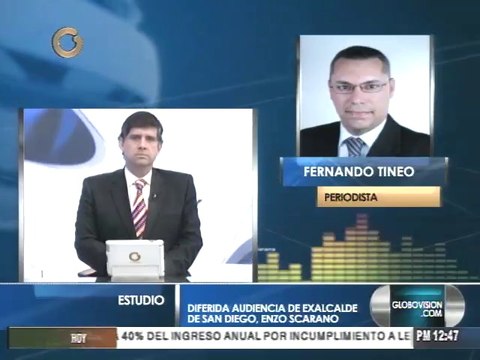 Diferida audiencia de Enzo Scarano