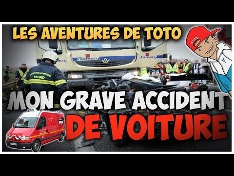 Les aventures de Toto | Mon grave accident de voiture ! #2