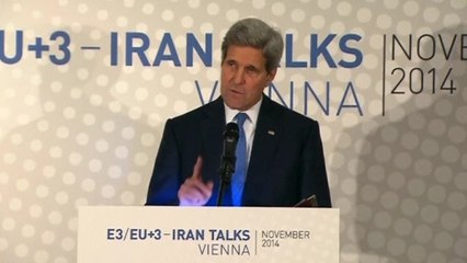 Nuclear talks extended seven months: Kerry