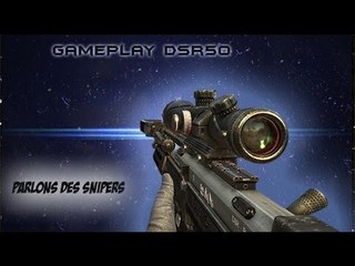 Gameplay DSR-50 | Parlons des Snipers BO2