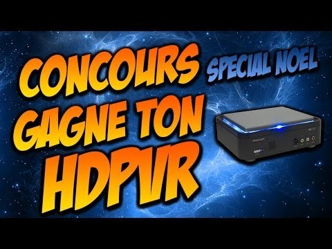 Concours: GAGNE TON HDPVR !!! Joyeuses Fêtes !
