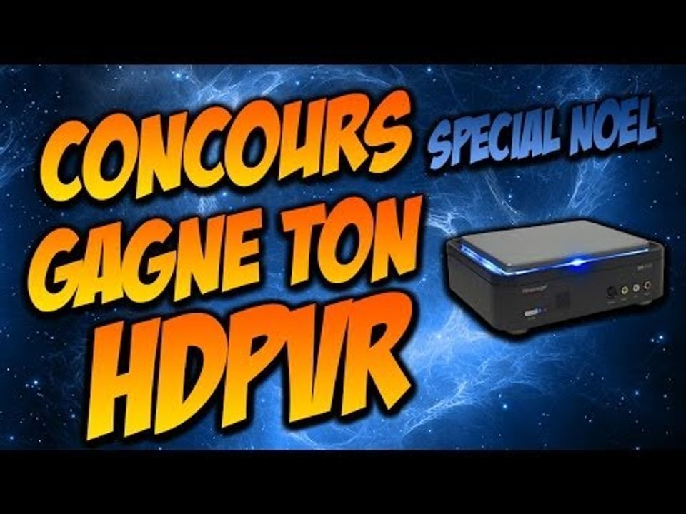 Concours: GAGNE TON HDPVR !!! Joyeuses Fêtes !