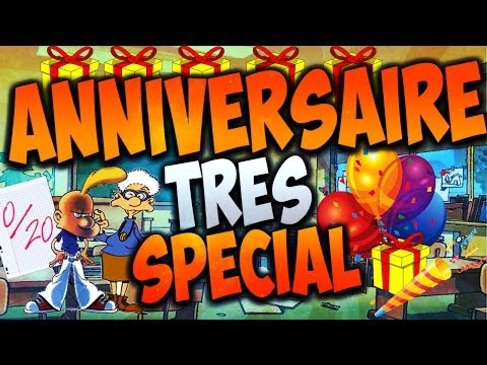 Un anniversaire très spécial...