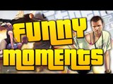 GTA V - Funny moments (Des VOITURES tombent du CIEL)