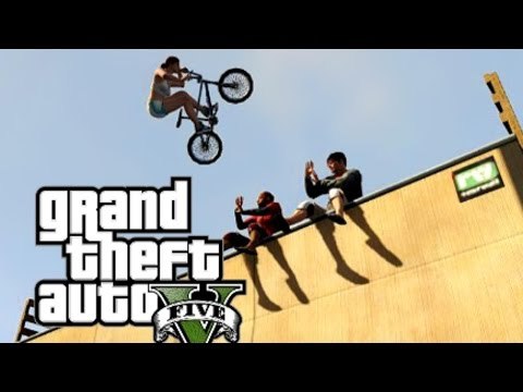 FREESTYLE en BMX de QUALITÉ ! (GTA V BMX Freestyle)