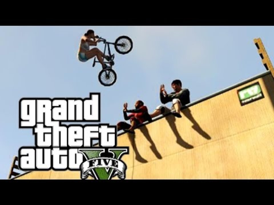 FREESTYLE en BMX de QUALITÉ ! (GTA V BMX Freestyle)