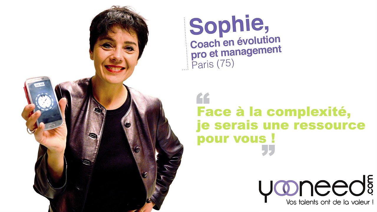 Coach en développement personnel à Paris (75) avec Sophie - Yooneed