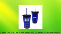 Doctor Who TARDIS Acrylic Cup with Straw Review