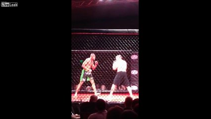 MMAs Ear Explodes At Fight