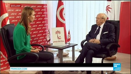 Béji Caïd Essebsi sur FRANCE24 : "Si Marzouki a eu ce résultat, c'est principalement grâce au soutien d'Ennahda" - TUNISIE