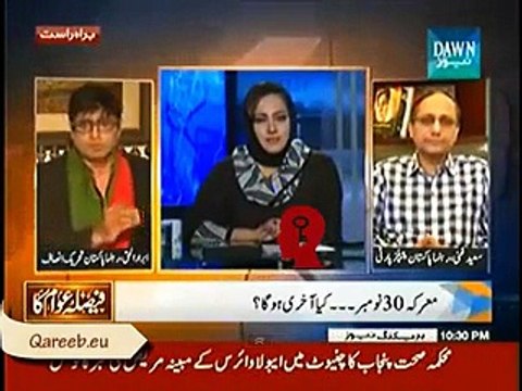 Excellent Answer by PTI's Abrar Ul Haq to PMLN's Marvi Memon on her Stubborn - Video Dailymotion#from=embediframe