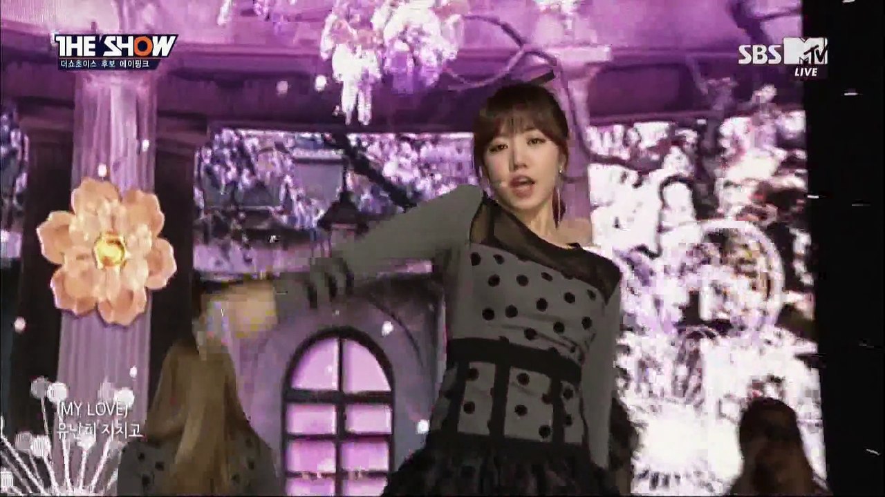 141125 THE SHOW apink - Secret + LUV