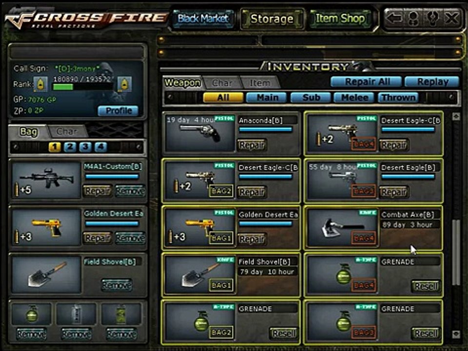 PlayerUp.com - [CF] Selling A Rich CrossFire Account [CF]