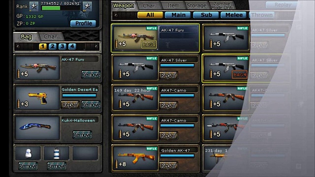 PlayerUp.com - Buy Sell Accounts - Crossfire (NorthAmerica) ULTIMATE Storage _ Account Sell