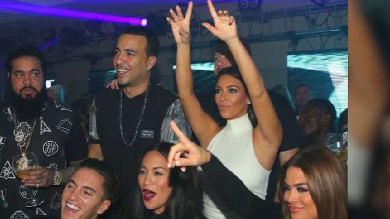 Kim K Parties Hard In Abu Dhabi