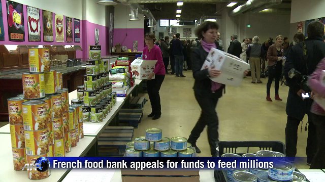 French food bank appeals for funds to feed millions this winter