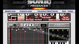 How to Make Beats using Music Production Software Sonic Producer
