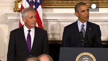 Obama schmeißt Verteidigungsminister Hagel raus