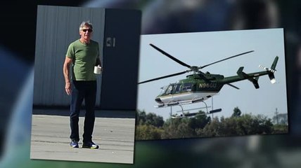 Harrison Ford Takes His $2.6 Million Dollar Helicopter For A Spin