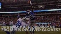 Odell Beckham, Jr.'s gloves are as amazing as his catch