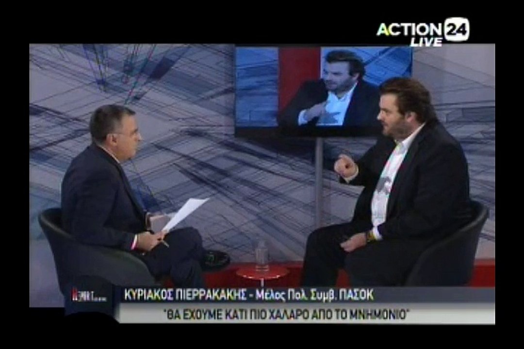 O Kυριάκος Πιερρακάκης στο Evening Report