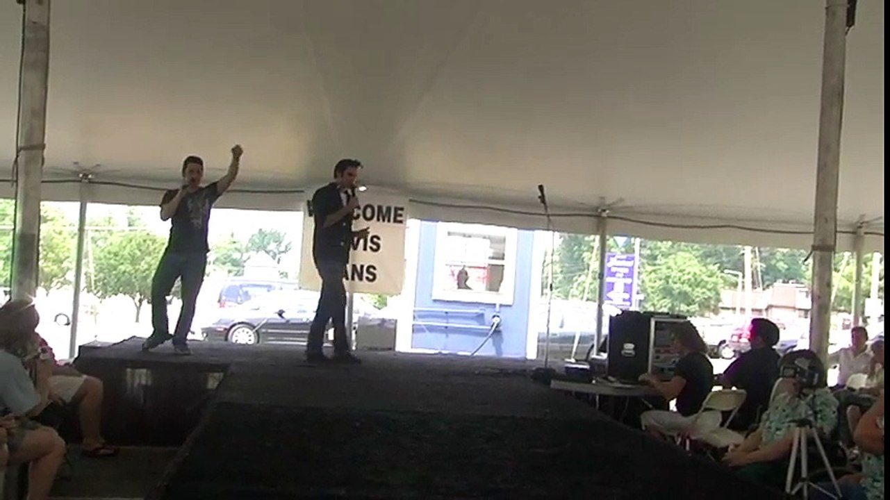 Cody Slaughter & Tyler Hunter sing 'Viva Las Vegas' Elvis Week 2010 video