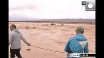 Las inundaciones se cobran una treintena de vidas en el sur de Marruecos