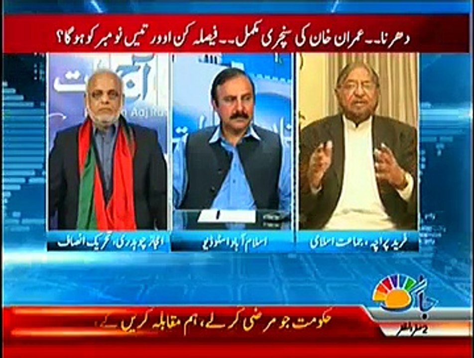 Pakistan Aaj Raat ~ 24th November 2014 | Pakistani Talk Shows | Live Pak News