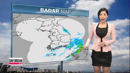 Lingering rain in some regions, getting clearer