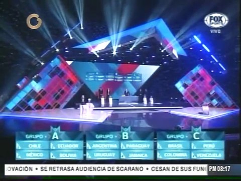 La vinotinto estará en el grupo C de la Copa América junto a Brasil