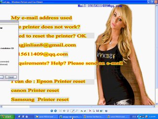 canon MX518 reset Waste ink 5B00