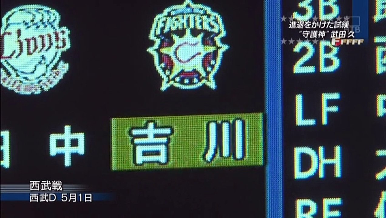 FFFFF 第352回7月12日の放送 武田勝、武田久、小谷野、吉川斎藤佑樹、鎌ヶ谷での戦い