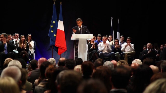 Nicolas Sarkozy incarne l’espoir pour les militants venus à Saint-Etienne