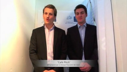 Café Pitch - Wizbiiprotour GEM 2014 - Alexis & Florent