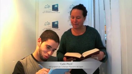 Café Pitch - Wizbiiprotour GEM 2014 - Amina & Wissin