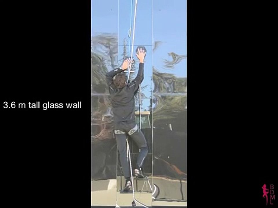 Grimper un mur comme Spider-man!