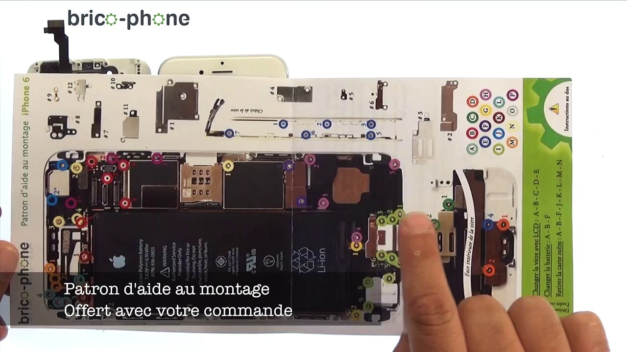 Tuto iPhone 6 Plus - comment changer la batterie HD