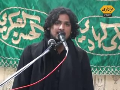 Allama Zeeshan Nasir Multan Majlis 15 Muharram 2014 Gulberg Lahore