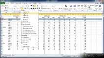 Excel essential 2010 lecture 31 merge Cells