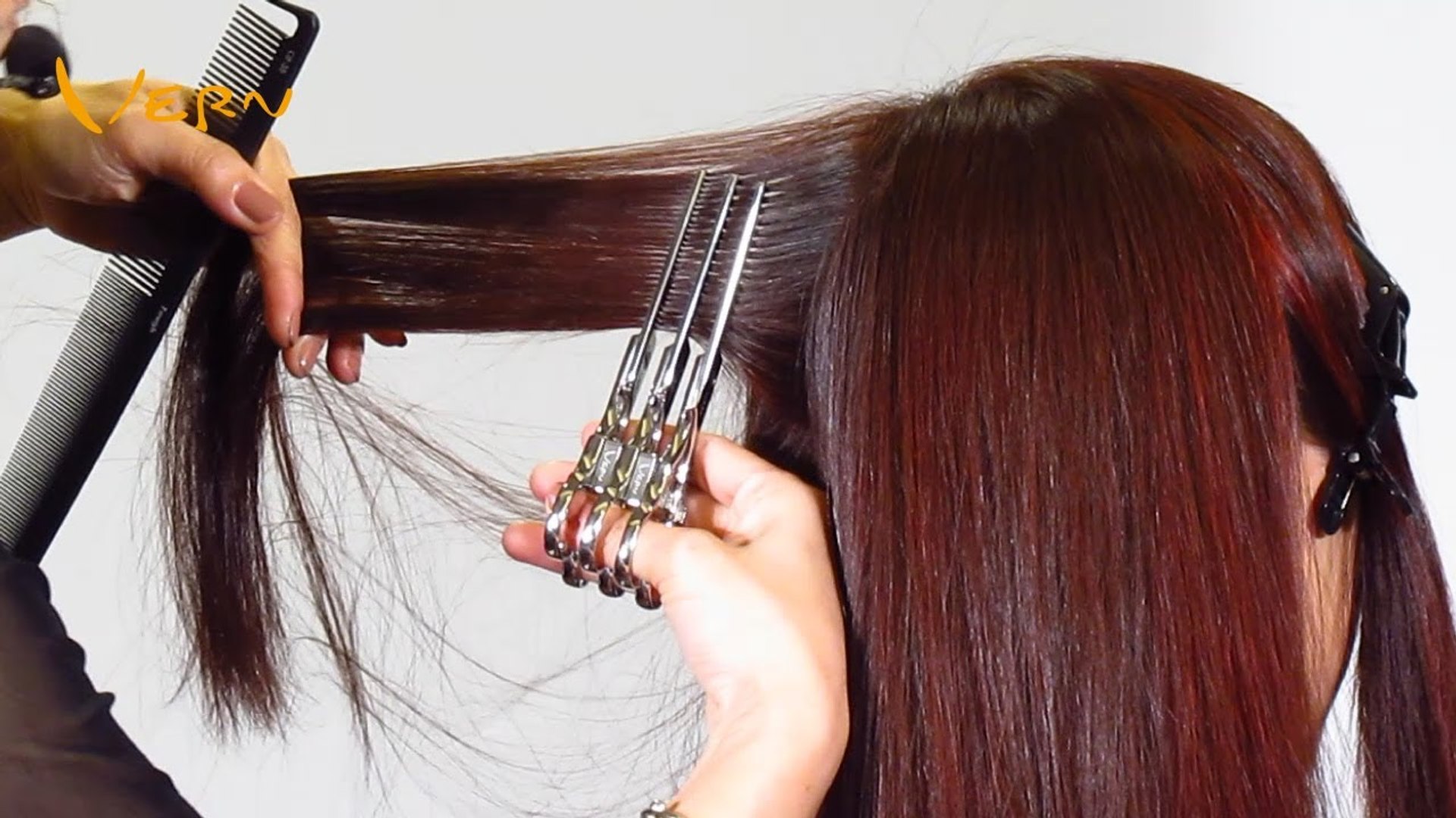 Long Hair Cutting Long Hair Cut Short Video Of Haircut Long