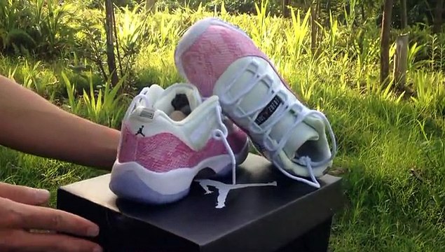 Air Jordan XI Low GS “Pink Snakeskin”