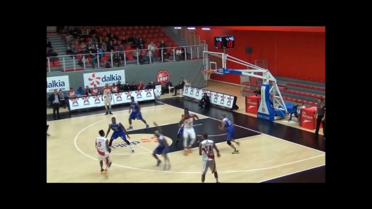 Les 19 pts de Thomas Ceci-Diop face à Boulazac